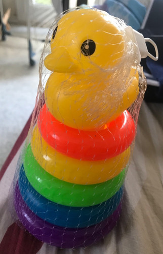 Jouet canard avec cercles - canard,