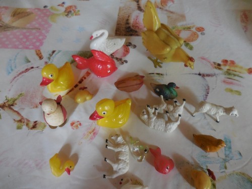 Lot animaux canard moutons - d,